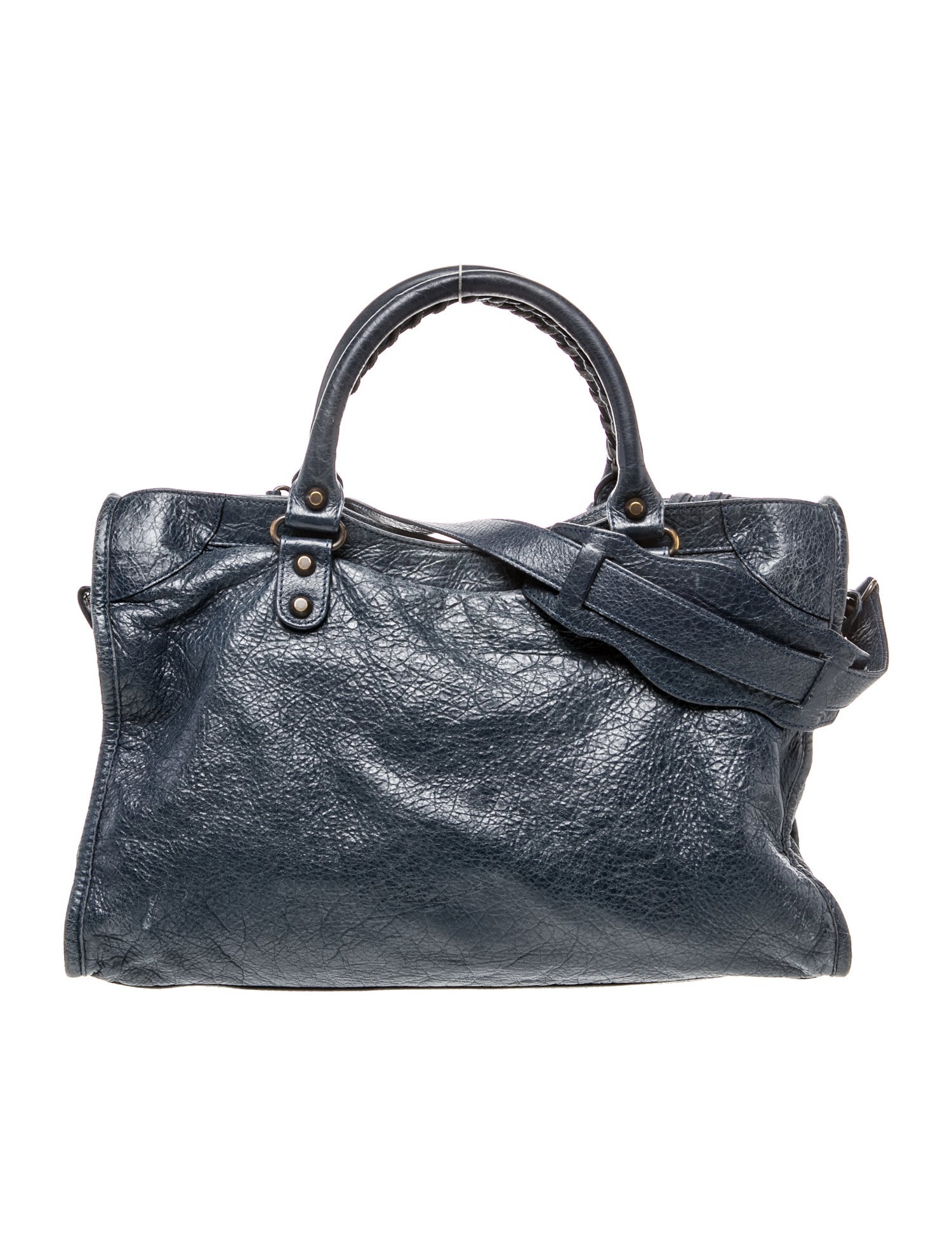 Balenciaga Leather Motocross Classic City